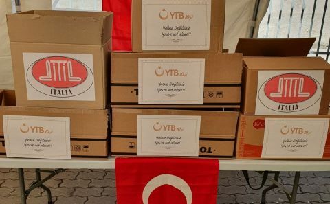 YTBâ€™den İtalyaâ€™da İyilik Kervanı Projesine Destek