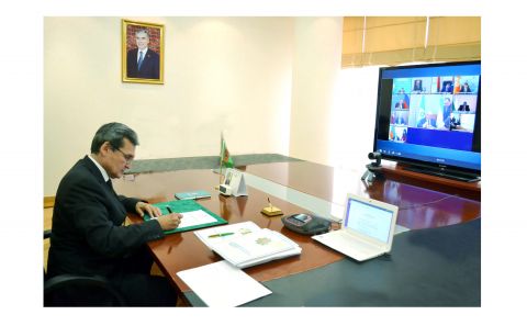 ~~A meeting of the Council of Ministers of Foreign Affairs of the CIS member states was held in the form of a video conference
