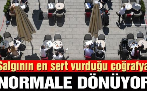 Avrupa corona sonrasında normale dönmeye başladı