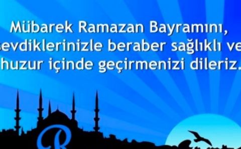 BAYRAMINIZ MÜBAREK OLSUN/EID MUBAREK