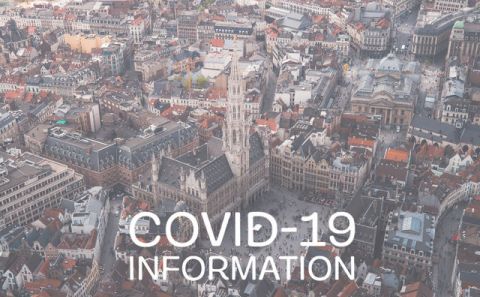 COVID-19 VİRÜSÜ BRÜKSELİ KIRMIZIYA DÖNDÜRÜRKEN, BELÇİKA GENELİNDE AZALMA VAR