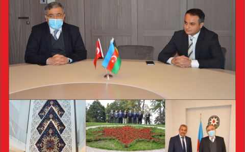 BELÇİKA TÜRK STKâ€™LARDAN AZERBAYCAN BÜYÜKELÇİLİĞİâ€™NE DESTEK ZİYARETİ