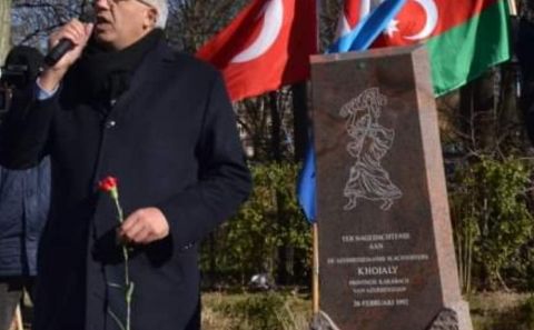 ~HOLLANDA AZERBAYCAN TÜRK KÜLTÜR DERNEĞİ BAŞKANI İLHAN AŞKIN'IN AZERBAYCAN CUMHURBAŞKANI'NA MEKTUBU