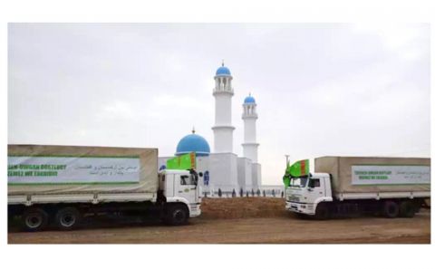 ~~A NEW MOSQUE WAS BUILT IN THE TOWNSHIP OF AKINA WITH THE SUPPORT OF THE TURKMEN SIDE