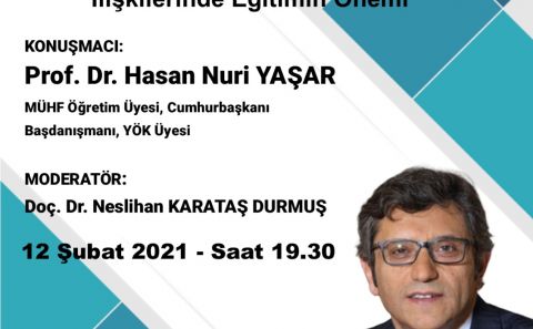 T.C.  BRÜKSEL BÜYÜKELÇİLİĞİ EĞİTİM MÜŞAVİRLİĞİ 'EĞİTİM DİPLOMASİSİ SEMİNERLERİ' DEVAM EDİYOR