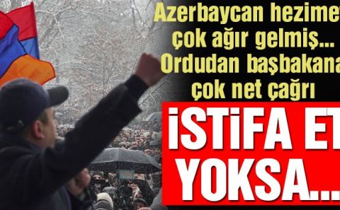 ERMENİSTAN'DA DARBE GİRİŞİMİ