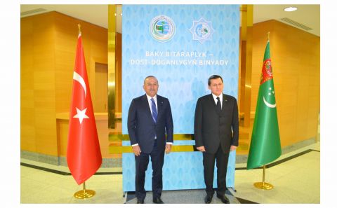 ~~The visit of the Minister of Foreign Affairs of the Republic of Turkey to Turkmenistan