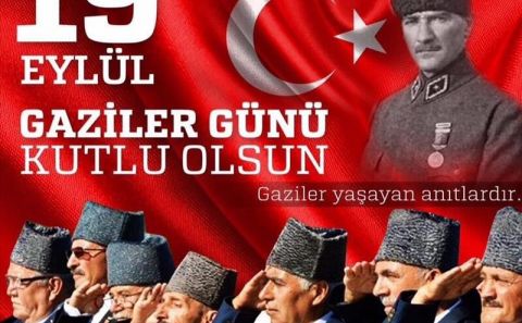 19 EYLÜL GAZİLER GÜNÜ KUTLU OLSUN