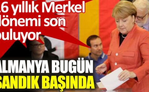 Almanya bugün sandık başında