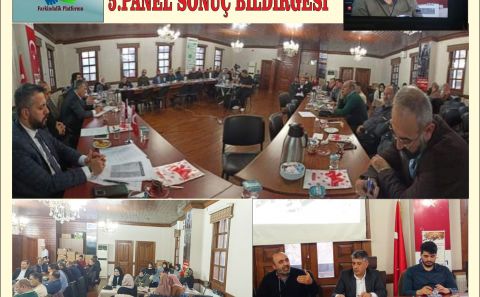 ~FARKINDALIK PLATFORMU 5.PANEL SONUÇ BİLDİRGESİ