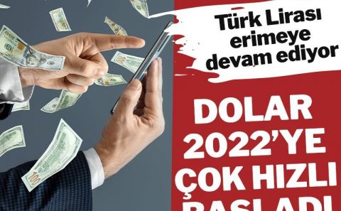 Dolar yeni yıla da hızlı başladı