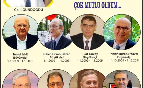 BELÇİKAâ€ºDAKİ 20 YILLIK BASIN MESLEĞİM DÖNEMİNDE TECRÜBELİ VE BAŞARILI BÜYÜKELÇİLERİMİZLE TANIŞMAKTAN ÇOK MUTLU OLDUM... / CELİL GÜNDOĞDU