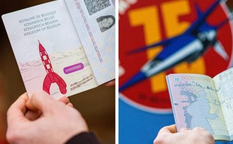 Belçika pasaportlarının güvenliğini çizgi roman kahramanları koruyacak