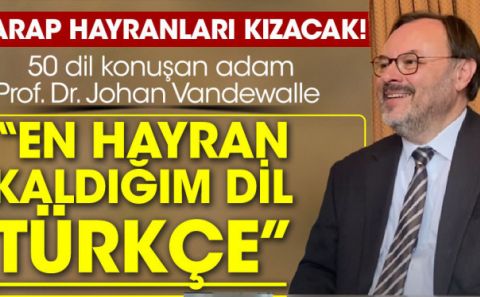 BELÇİKALİ 50 DİL BİLEN VANDEWALLE: 
