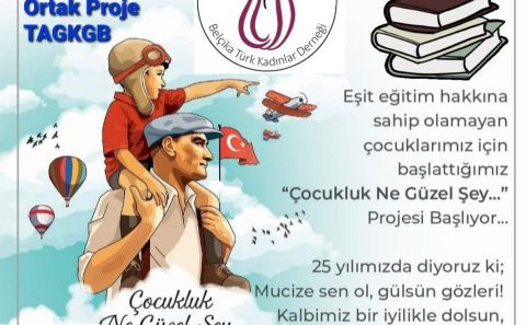 ~23 Nisan Ulusal Egemenlik ve Çoçuk Bayramı + Askıda Kitap Projemiz için Bağış