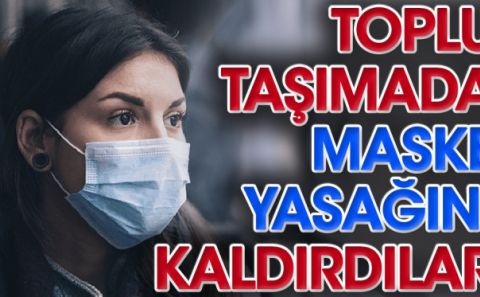 BELÇİKA'DA TOPLU TAŞIMADA MASKE TAKMA ZORUNLULUĞU KALKTI
