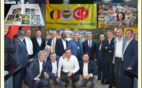 BELÇİKA FENERBAHÇELİLER DERNEĞİâ€ºNİN â€¹VAKT-İ FENERâ€º RESEPSİYONA İLGİ BÜYÜKTÜ