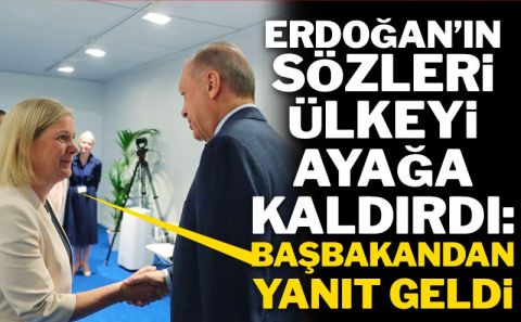 NATO Zirvesi sonrasında Erdoğan â€œ73 teröristâ€ dedi İsveçâ€™le ipler gerildi