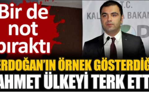 ERDOĞAN'IN ÖRNEK GÖSTERDİĞİ AHMET NOT BIRAKIP ÜLKEMİZİ TERKEDEREK BELÇİKA'YA GELDİ