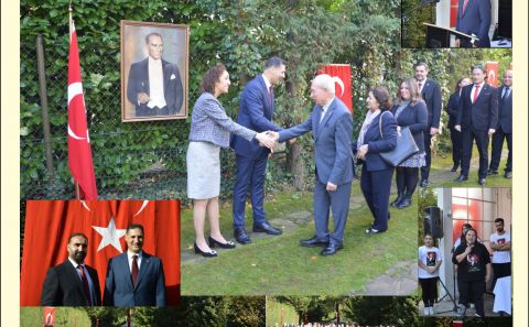 CUMHURİYETİMİZİN 99. YILI ANVERSâ€™TE BÜYÜK BİR COŞKUYLA KUTLANDI