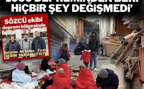 DÜZCE 5,9 DEPREMLE SARSILDI