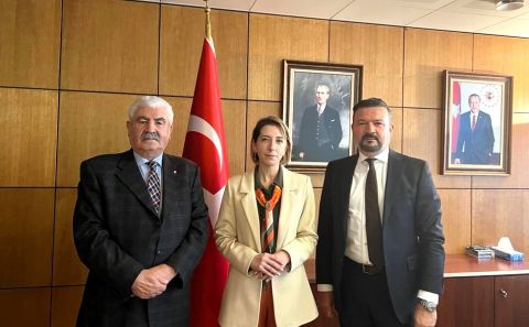 T.C. Rotterdam Başkonsolosunu Ziyaret Ettiler / Mustafa Koyuncu