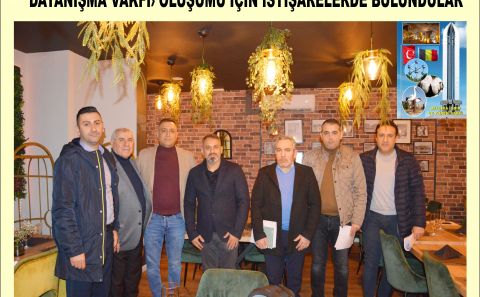 IĞDIRLI İŞADAMLARI â€¹BELÇİKA IĞDIR VE YÖRESİ YARDIMLAŞMA VE DAYANIŞMA VAKFIâ€º OLUŞUMU İÇİN İSTİŞARELERDE BULUNDULAR…