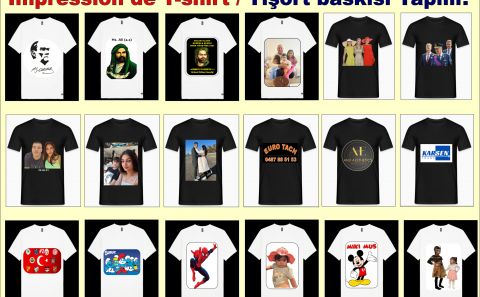 EN GÜZEL GÜNLERİNİZE ÖZEL BASKILAR, T-SHIRT (TİŞÖRT) BASKISI YAPILIR...