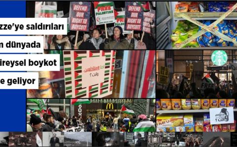 İsrail'in Gazze'ye saldırıları sonrası tüm dünyada başlayan bireysel boykot kitlesel hale geliyor