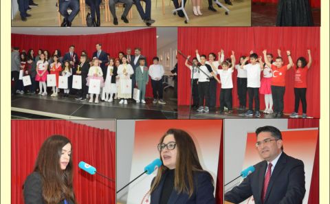 FİNALİST YARIŞMACI ÖĞRENCİLERİMİZ ‘İSTİKLAL MARŞI’NI MUHTEŞEM OKUDULAR