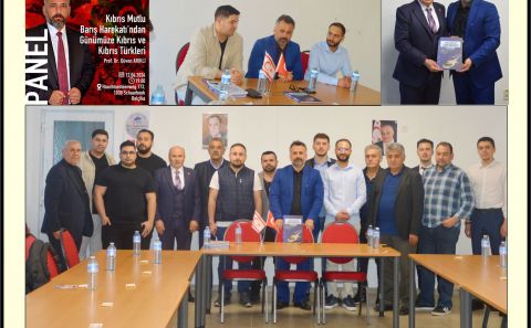 AVRUPA’NIN BAŞKENTİ BRÜKSEL’DE  DÜZENLENEN PANEL’DE  KIBRIS TÜRKLERİ ANLATILDI