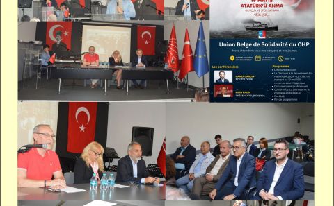 BELÇİKA CHP BİRLİĞİ GENÇLİĞİ ‘19 MAYIS BAYRAM KUTLAMASI’ COŞKULUYDU