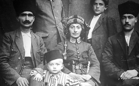 Atatürk'ün emriyle cephede bir Türk kadını olan: Üsteğmen Fatma Seher Erden'i rahmetle anıyoruz