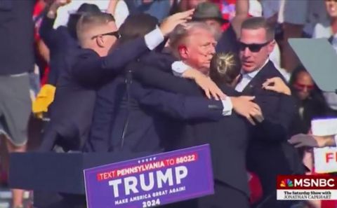 ABD BAŞKAN ADAYI TRUMP'A SİLAHLI SALDIRI