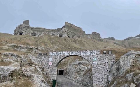 ŞİFA KAYNAĞI TUZLUCA TUZ MAĞARALARI...
