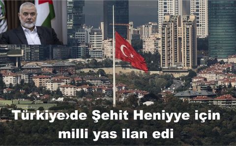 Türkiye'de, Şehit Heniyye için milli yas ilan edildi