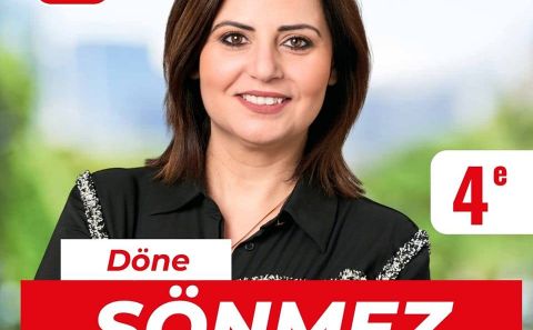 PS SCHAERBEEK LİSTESİ 4. SIRA ADAYI DÖNE SÖNMEZ: "SCHAERBEEK'TE DEĞİŞİMİ HEP BİRLİKTE SAĞLAYABİLİRİZ.
