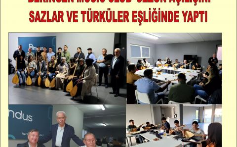 DUAYEN SANATÇI ERDOĞDU ÖNDERLİĞİNDEKİ ‘BERİNGEN MUSIC CLUB’ SEZON AÇILIŞINI SAZLAR VE TÜRKÜLER EŞLİĞİNDE YAPTI