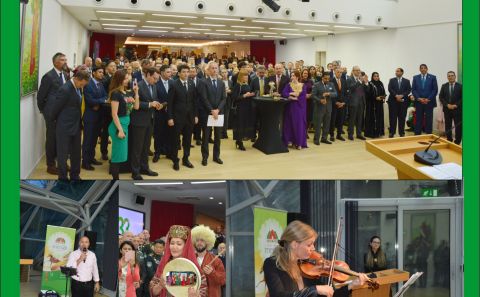 TÜRKMENİSTAN CUMHURİYETİ BAĞIMSIZLIĞININ 33. YILDÖNÜMÜNÜ BRÜKSEL’DE COŞKUYLA KUTLADI