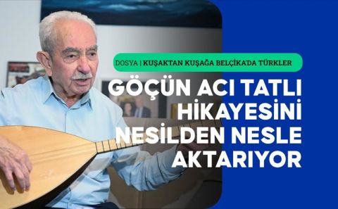 Belçika'ya sazıyla gelen ilk Türk: İsmail Erdoğdu