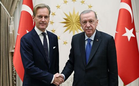Belçika Yeni Büyükelçisi Hendrik Van de Velde Güven Mektubunu Cumhurbaşkanı Erdoğan'a Sundu