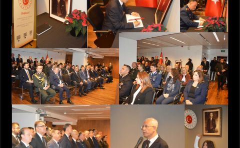 ‘ATATÜRK’ÜN VEFATININ 86. YILDÖNÜMÜ NEDENİYLE, T.C. BRÜKSEL BÜYÜKELÇİLİĞİNDE BİR ANMA TÖRENİ DÜZENLENDİ