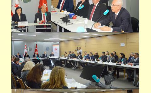 Brüksel'de STK ve İşadamlarıyla buluşan KKTC Cumhurbaşkanı Tatar: "KKTC, Türk dünyasının Akdeniz'e açılan kapısıdır"