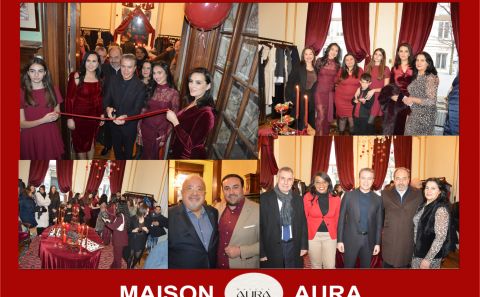 ‘MAISON AURA’NIN İKİNCİ ŞUBESİ BRÜKSEL'DE MUHTEŞEM BİR TÖRENLE AÇILDI