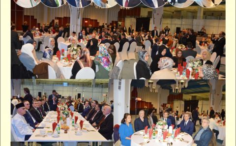 BELÇİKA İSLAM FEDERASYONU İFTARI ZİRVEYE DÖNÜŞTÜ