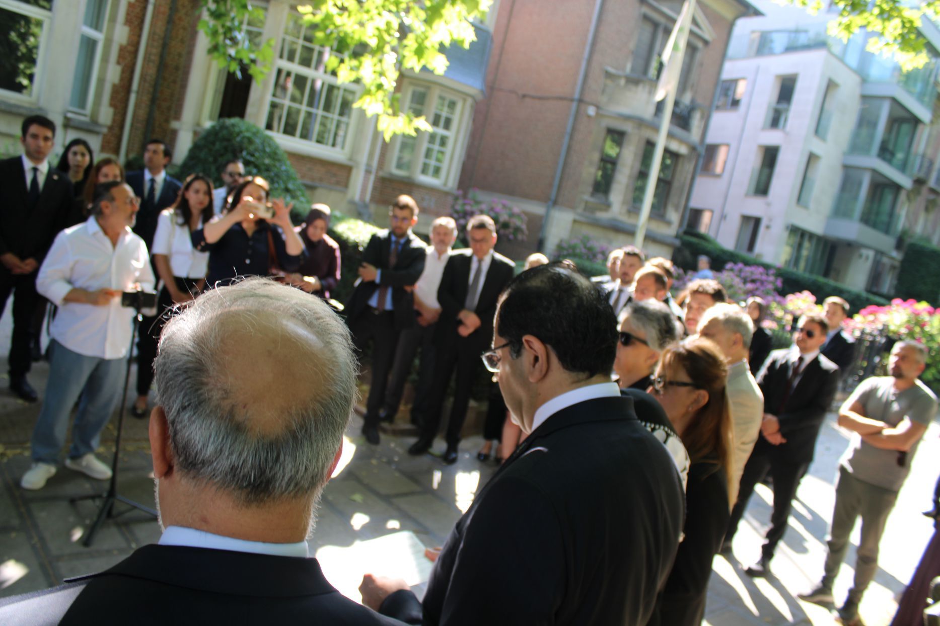 Şehit Diplomat Dursun Aksoy, Aile Bireylerinin de katılımıyla Şehit edildiği yerde Anıldı