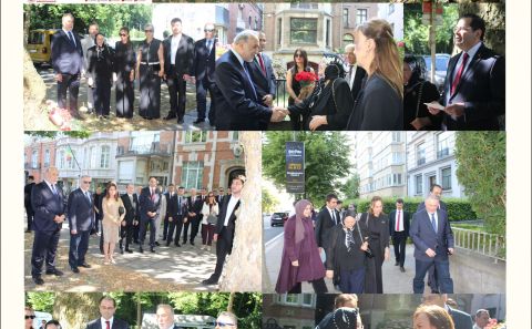 Şehit Diplomat Dursun Aksoy, Aile Bireylerinin de katılımıyla Şehit edildiği yerde Anıldı