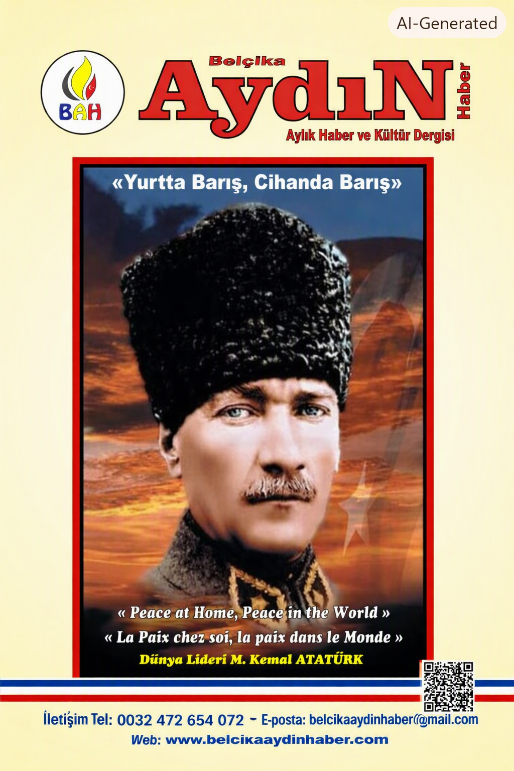BELÇİKA AYDIN HABER İLETİŞİM BİLGİLERİ