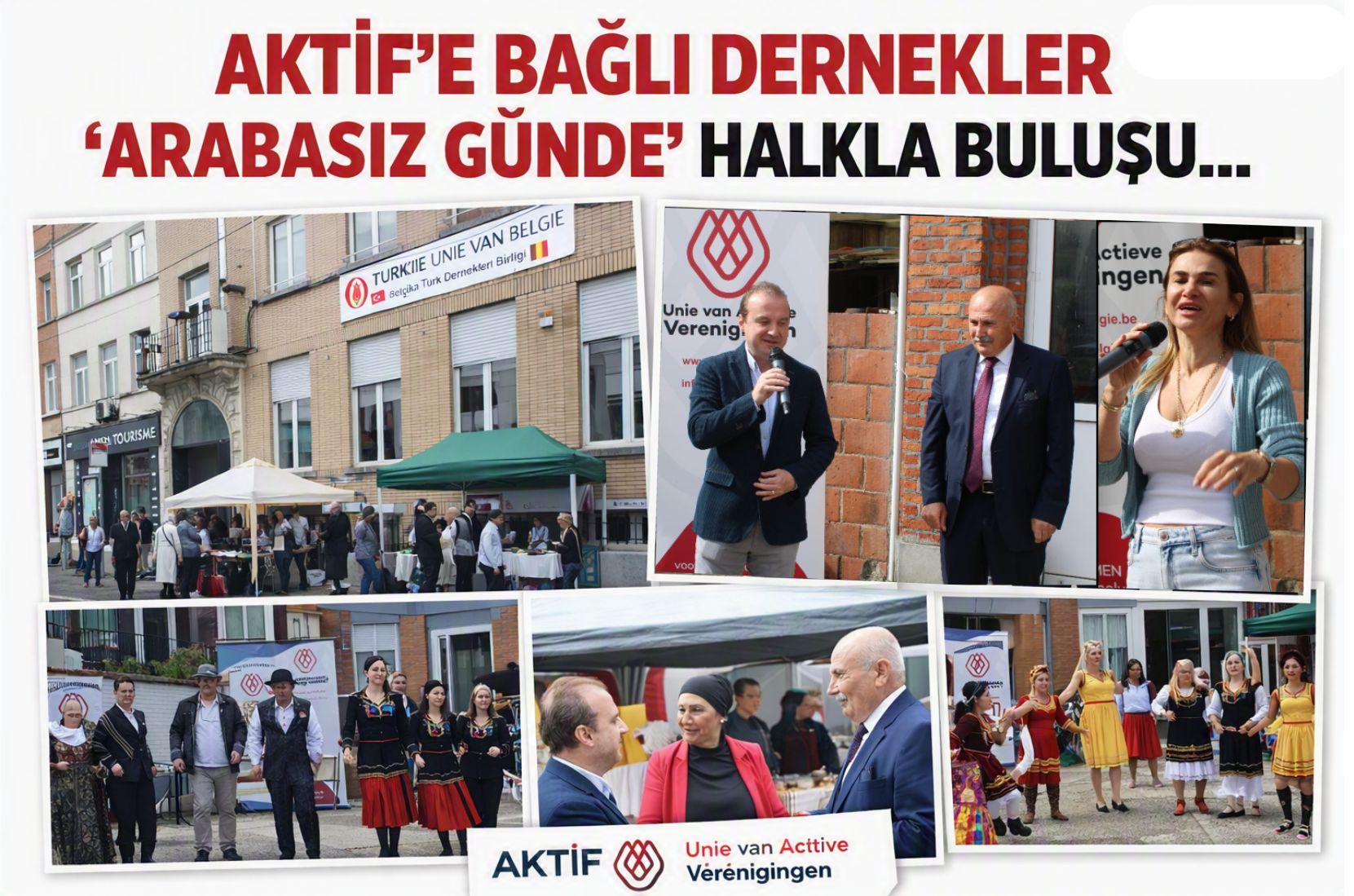 AKTİF’E BAĞLI DERNEKLER ‘ARABASIZ GÜNDE’HALKLA BULUŞTU…