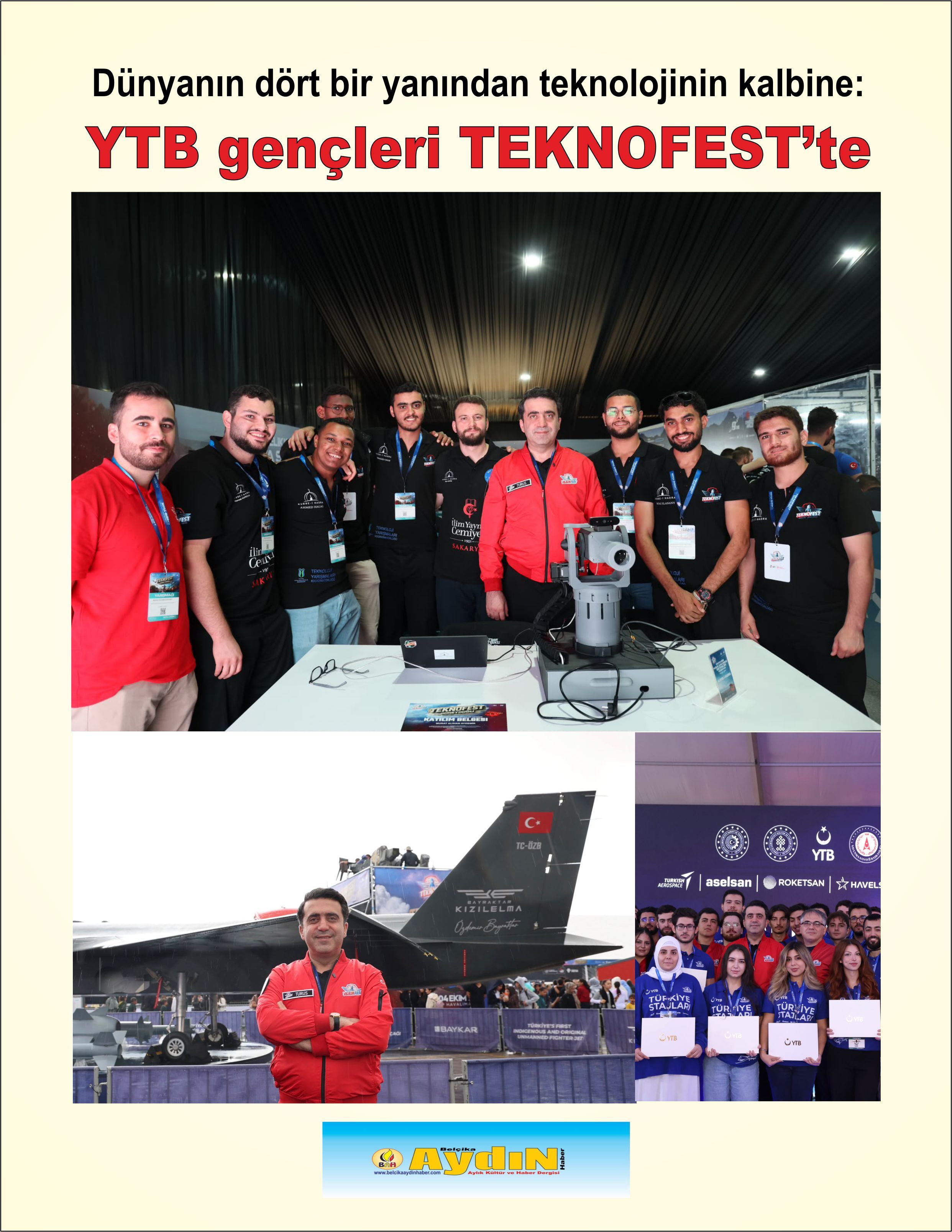Dünyanın dört bir yanından teknolojinin kalbine: YTB gençleri TEKNOFEST’te